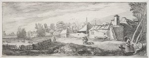 Táj egy gazdasággal. alkotó: Jan Van de Velde