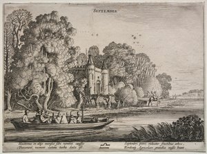 A tizenkét hónap: szeptember. alkotó: Jan Van de Velde