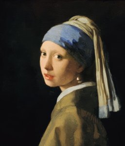 A lány a gyönggyel alkotó: Jan Vermeer van Delft