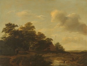 Táj egy gazdasággal alkotó: Jan Vermeer van Haarlem (I)