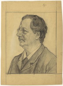 Charles Boissevain portréja alkotó: Jan Veth
