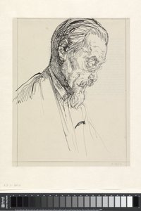 Cornelis Hofstede de Groot portréja alkotó: Jan Veth
