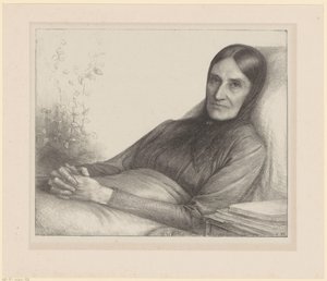 Elisabeth Ragazzi van den Wall Bake portréja alkotó: Jan Veth