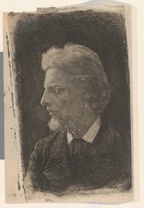 Jacques Perk portréja alkotó: Jan Veth