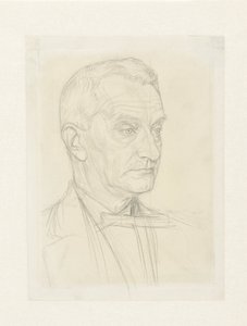 Jan Egers van Iterson portréja alkotó: Jan Veth