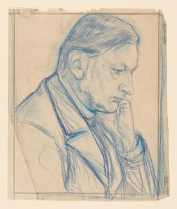 Portré ifj. Alexander Frederick de Savornin Lohman alkotó: Jan Veth