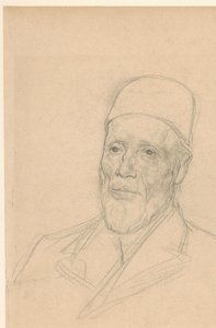 Willem Nicolaas Dinger portréja (?) alkotó: Jan Veth