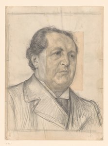 Portré One Dr. Abraham Kuiper alkotó: Jan Veth