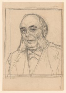 Dr. H. Pierson portréja alkotó: Jan Veth