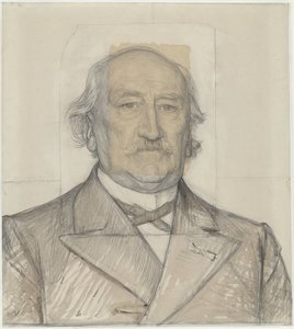 Prof. Dr. H.A. portréja. Kooyker alkotó: Jan Veth
