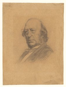Prof. Dr. Jan van Geuns portréja alkotó: Jan Veth