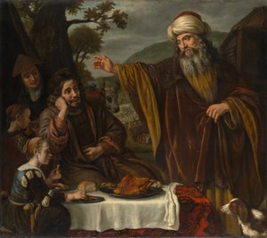 Abraham elválása Lot családjától, kb. 1655-65.