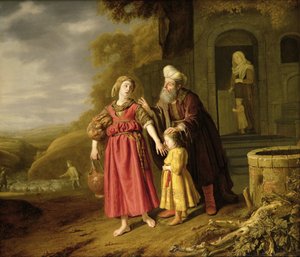 Hágár és Izmael kiűzése, 1644 körül