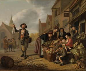A Zöldségbolt De Buyskool alkotó: Jan Victors