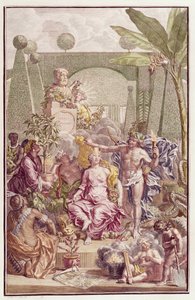 Carl Linnaeus (1707-78) „Hortus Cliffortianus” című művének előképe