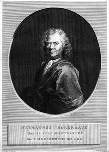 Herman Boerhaave, metszett Jacobus Houbraken alkotó: Jan Wandelaar