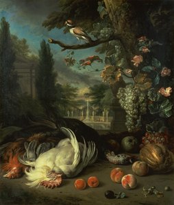 Dead Poultry (olaj, vászon) alkotó: Jan Baptist Weenix