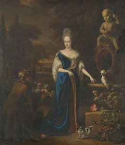 Maria Cornelisz, Silvester van Tongeren feleségének portréja alkotó: Jan Baptist Weenix