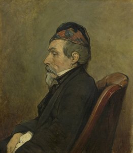 Johan-Hendrick-Louis Meyer tengerészfestő portréja