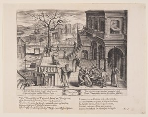 Tuscana, a Theatrum Vitae Humanae (Az ember kora) című műből.