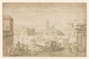 De maand Februari: vastenavondscène op een Italiaans plein   1386837   hu       hungarian Successfully Translated  Original: The Moon over Gojo Bridge (Gojo no tsuki), from the series "Heroes for the Snow, Moon, and Flowers (Buyu setsugekka)" Translat: The