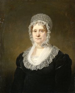 Sara de Haan, Cornelis Hartsen amszterdami aljegyző özvegyének portréja alkotó: Jan Willem Pieneman