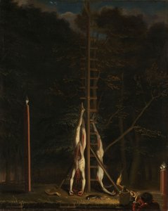 A De Witt testvérek holttestei, 1672-75 körül (olaj, vászon)