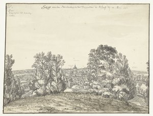 Kilátás a Cleves-i Csillag-hegyre alkotó: Jan de Beijer