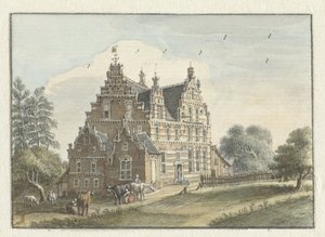 A House Den Dam Zutphen közelében alkotó: Jan de Beijer
