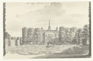 A ház Ankeveenben alkotó: Jan de Beijer