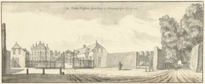 Ridderhofstad Geerestein Woudenberg közelében alkotó: Jan de Beijer