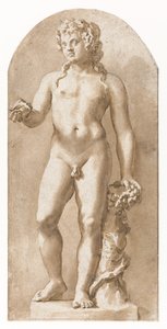 Fiatal Bacchus állva alkotó: Jan de Bisschop