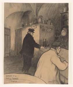 Fogadó a Pont-des-Bandets-ben, Bruges (cím a tárgyon)