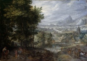 Erdős táj alkotó: Jan the Elder Brueghel
