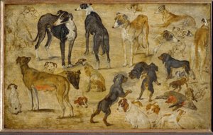 Tierstudien alkotó: Jan the Elder Brueghel