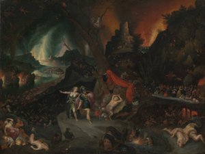 Aeneas és a Szibilla az alvilágban