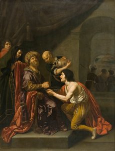 Pilátus kezet mos, 1627-1671. Művészek: Pontius Pilátus, Jézus Krisztus, Jan van Bijlert.