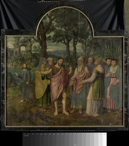 Triptichon jelenetekkel Keresztelő Szent János életéből alkotó: Jan van Coninxloo (II)
