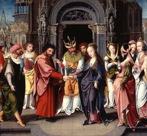 A Szűz házassága alkotó: Jan van Dornicke