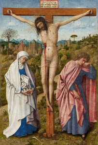 Krisztus keresztre feszítése alkotó: Jan van Eyck