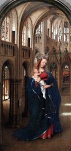 Német: Die Madonna in der Kirche A Madonna a templomban alkotó: Jan van Eyck
