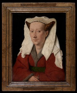 Margaret van Eyck portréja alkotó: Jan van Eyck