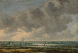 Haarlem és a Haarlemmer Meer kilátása, 1646.
