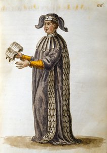 Egy művelt akadémikus (toll és tinta és WC papíron) alkotó: Jan van Grevenbroeck