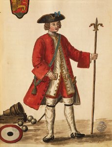 Bombista a velencei hajókról, Jan van Grevenbroeck vagy Giovanni Grevembroch (1731-1807), Gli Abiti de Veneziani, illusztrált jelmezkönyvből, akvarell