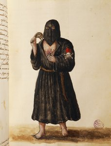 Bűnbánók Konfraternitása, fontos állampolgárok temetési menetét kísérve a velencei Szent Márk-bazilikához, II. kötet, f 89, Giovanni di Grevembroch vagy Grevenbroch (1731-1807) alkotó: Jan van Grevenbroeck