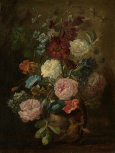 Virágok vázája alkotó: Jan van Huysum