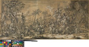 Minerva dicsőítése alkotó: Jan van Orley