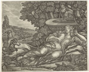 Alvó Diana alkotó: Jan van Somer (possibly)