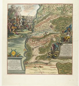 Salak Höchstädtben, 1704 A dicsőséges csata terve augusztus 13-án adott Hochstett mellett a Dunán (...) (cím a tárgyon)